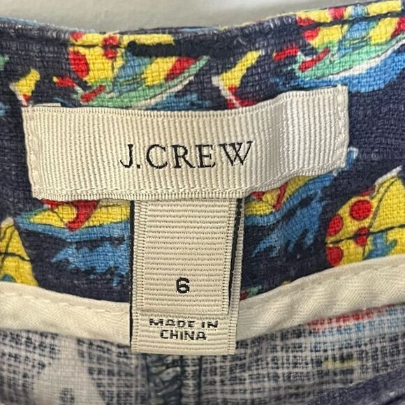 J. Cream Women’s Blue Sailing Nautical Shorts - Picture 6 of 6